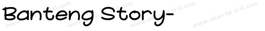 Banteng Story字体转换